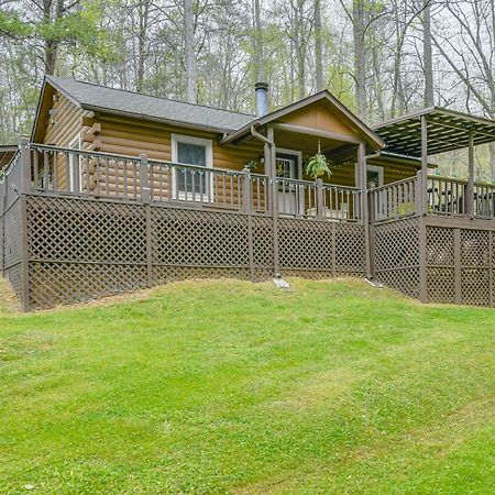 Smoky Mountain Cozy Cove Cabin Deck And Fire Pit! Cosby Экстерьер фото